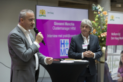 DEN HAAG - Den Haag Werkt gWerkgeversbijeenkomst Ondertekening Samenwerkingsakkoorden in De Titaan. FOTO EN COPYRIGHT GEMEENTE DEN HAAG/HENRIETTE GUEST