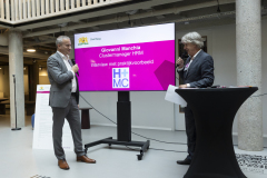 DEN HAAG - Den Haag Werkt gWerkgeversbijeenkomst Ondertekening Samenwerkingsakkoorden in De Titaan. FOTO EN COPYRIGHT GEMEENTE DEN HAAG/HENRIETTE GUEST